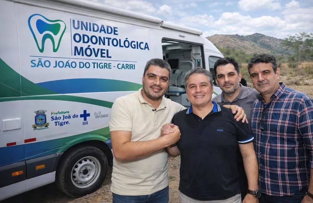 Emenda de R$ 404,4 mil destinada por Efraim Filho viabiliza Unidade Odontológica Móvel para São João do Tigre, no Cariri