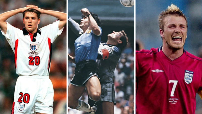 Malvinas, 'mão de Deus' de Maradona, e Beckham: a rivalidade histórica entre Argentina e Inglaterra