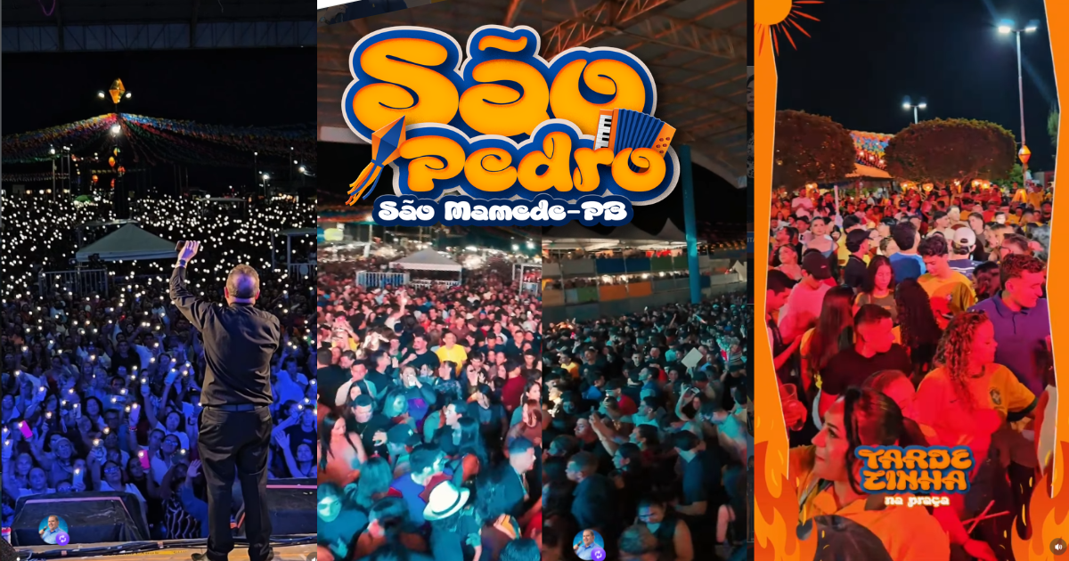 São Mamede reafirma tradição e reúne milhares de pessoas na maior festa de São Pedro da Paraíba