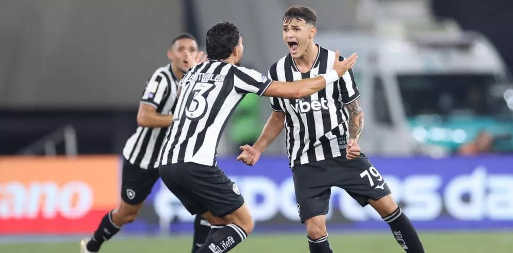 Botafogo aproveita falha bizarra da defesa do Santos e vence na retomada do Brasileirão