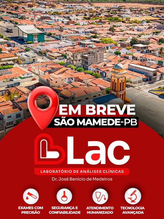 São Mamede se prepara para receber o LAC, novo laboratório de análises clínicas que promete atendimento de excelência