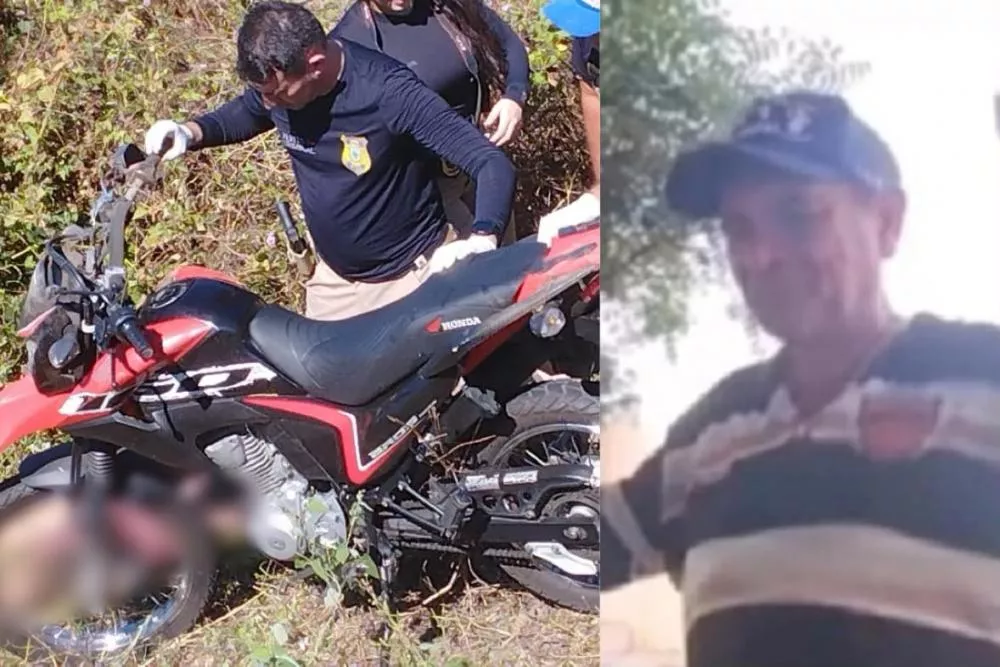 Comerciante morre após acidente de moto na BR-361, no Vale do Piancó